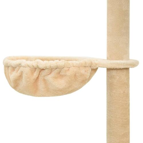 Kradsetræ 220-240 cm gulv-til-loft beige