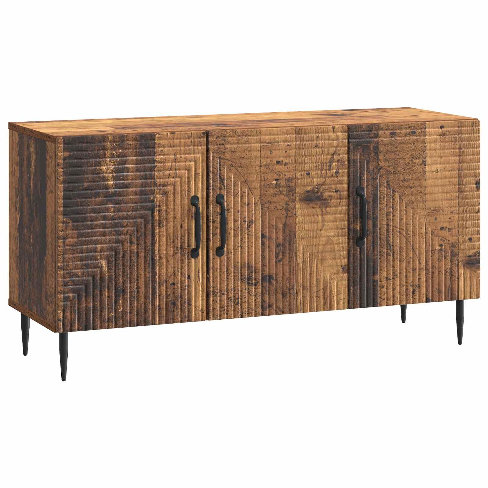 TV-skab Gammelt træ 99 x 34,5 x 50 cm Konstrueret træ billede