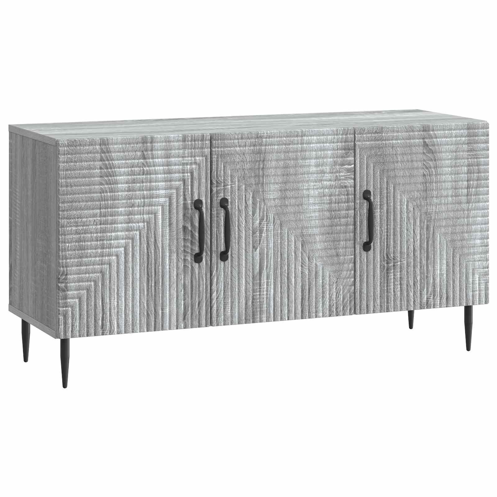 TV-skab Grå sonoma-eg 99 x 34,5 x 50 cm Konstrueret træ billede