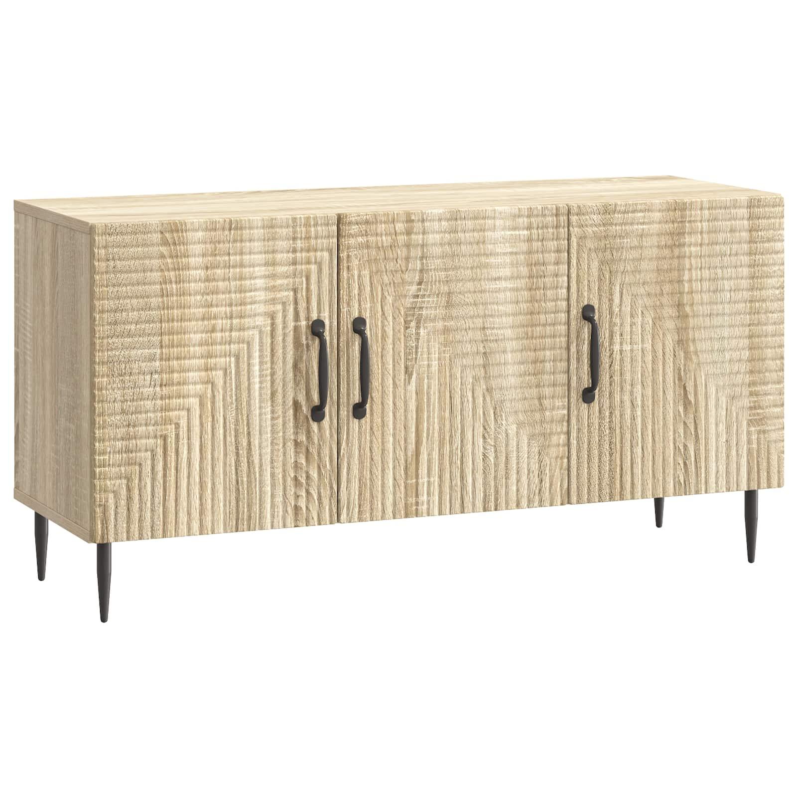 TV-skab Sonoma-eg 99 x 34,5 x 50 cm Konstrueret træ billede