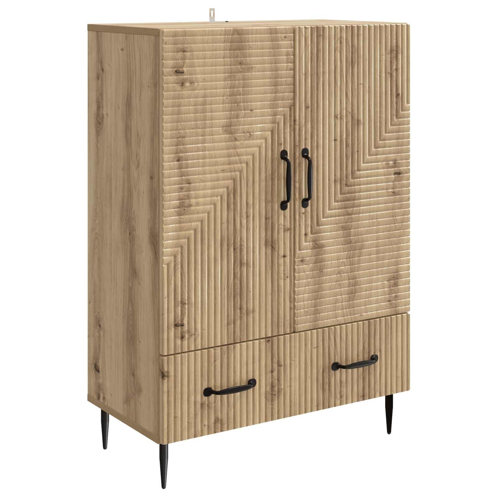 Sidebord Artisan-eg 66 x 34,5 x 95 cm Konstrueret træ billede
