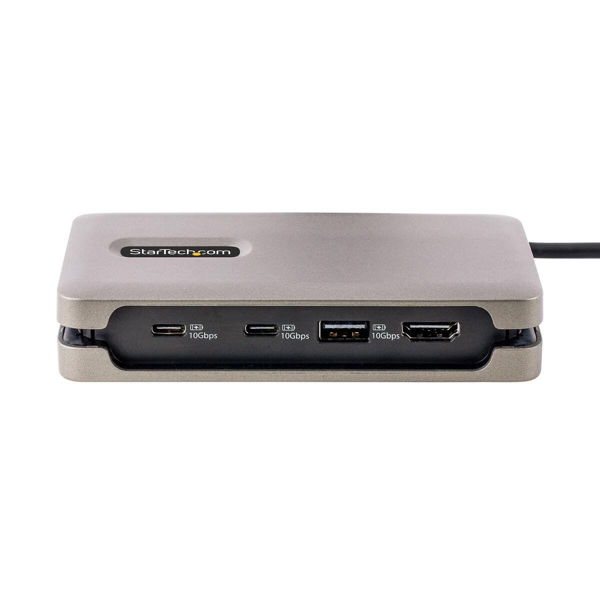 StarTech DKT31CH2CPD3 USB-C hub - 4K HDMI, 10 Gbps - Grå billede