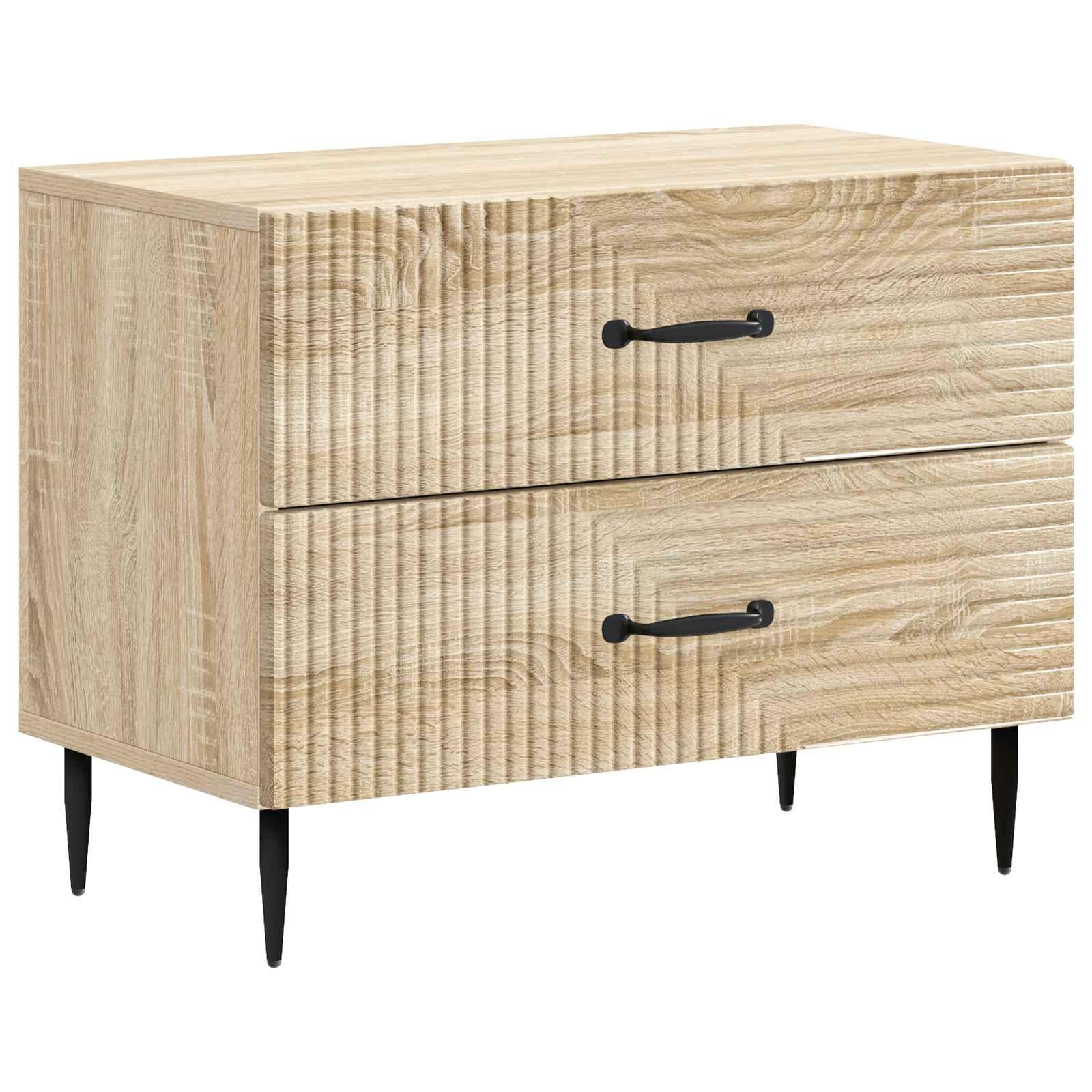 Natskab Sonoma-eg 62 x 34,5 x 47,5 cm Konstrueret træ billede