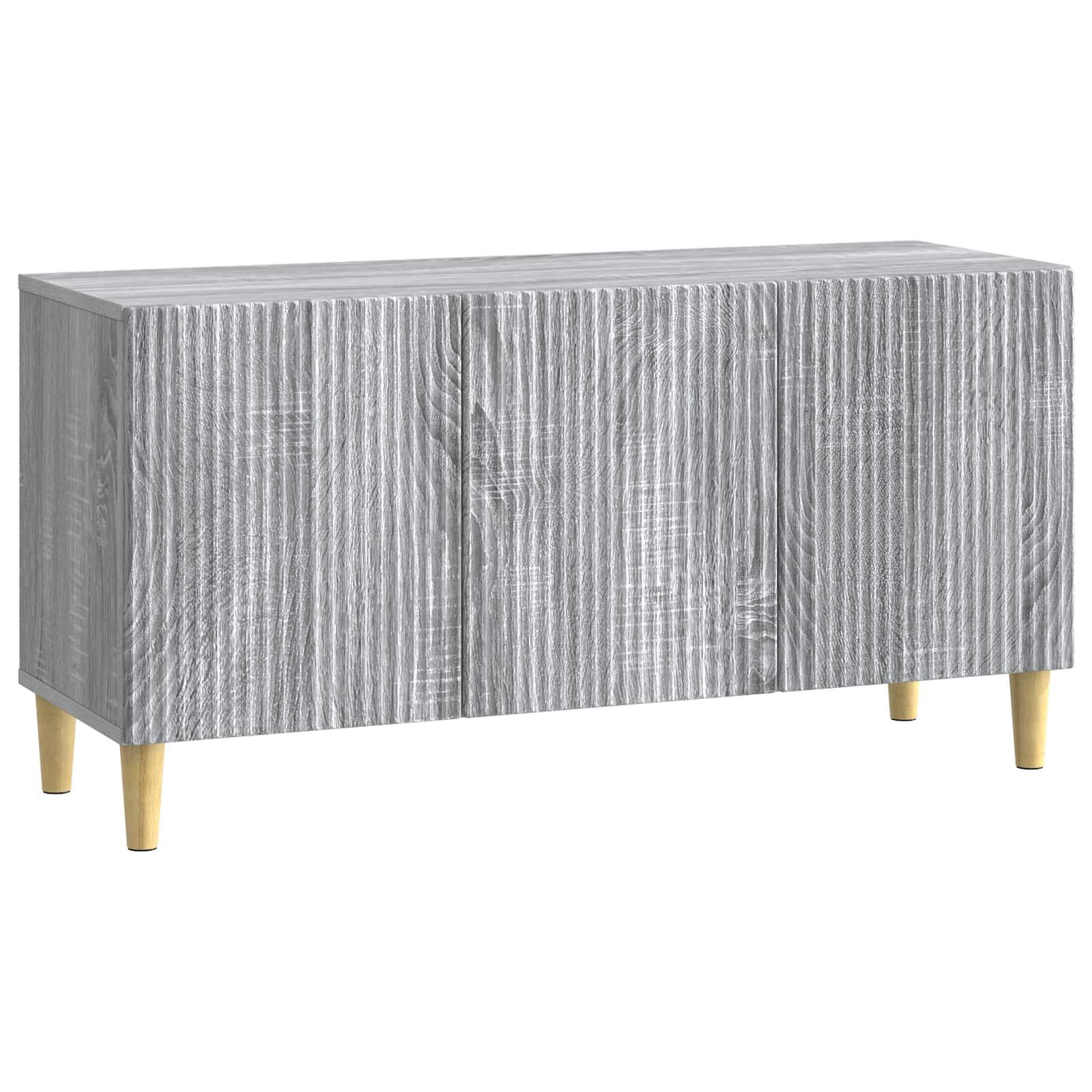 TV-skab Grå sonoma-eg 99 x 34,5 x 50 cm Konstrueret træ billede