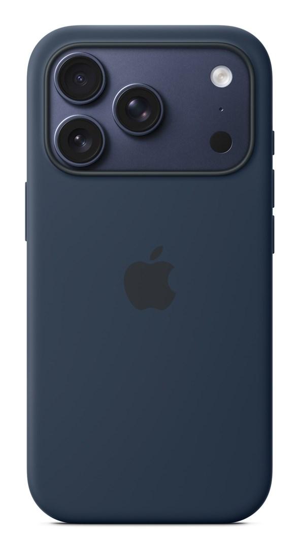 Apple iPhone 17 Pro silikone-cover med MagSafe - Midnight (blå)