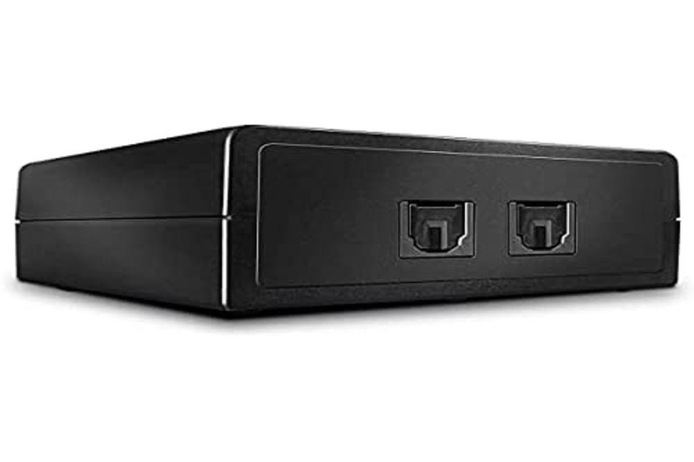 LINDY automatisk Toslink lydomskifter - 2-port optisk switch