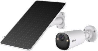 Dahua Apollo Bullet C1 4G overvågningskamera med solpanel billede