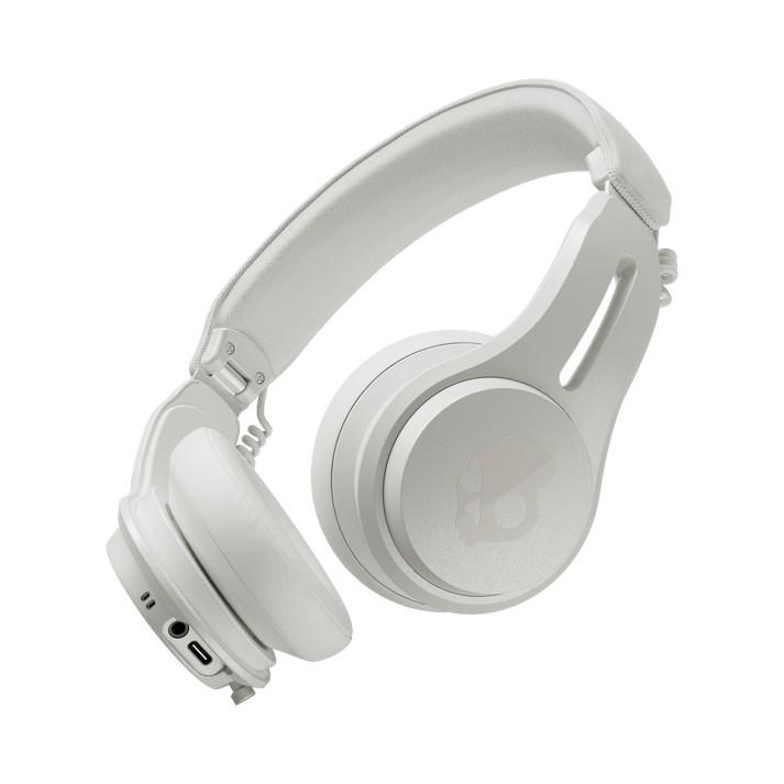 Skullcandy Icon ANC - trådløst/ kablet on-ear headset med mikrofon - hvid billede
