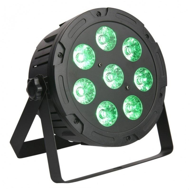 Light4Me TRI PAR 8x9W MKII RGB – LED studielys med DMX billede