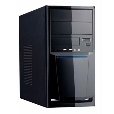 Linkworld 7271-23 kabinet - Midi Tower, sort billede