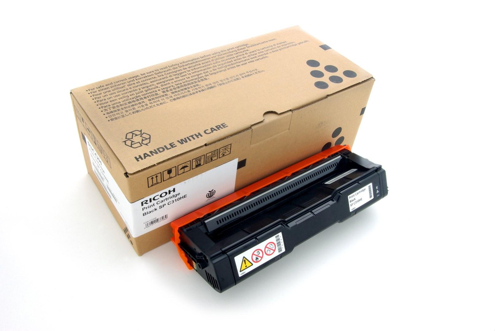 Ricoh SP C231 toner - sort, ca. 7.200 sider billede