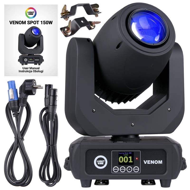 Light4Me Venom Spot 150W LED moving head billede