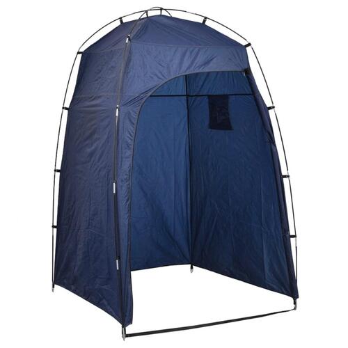 Bærbart campingtoilet med telt 10+10 l