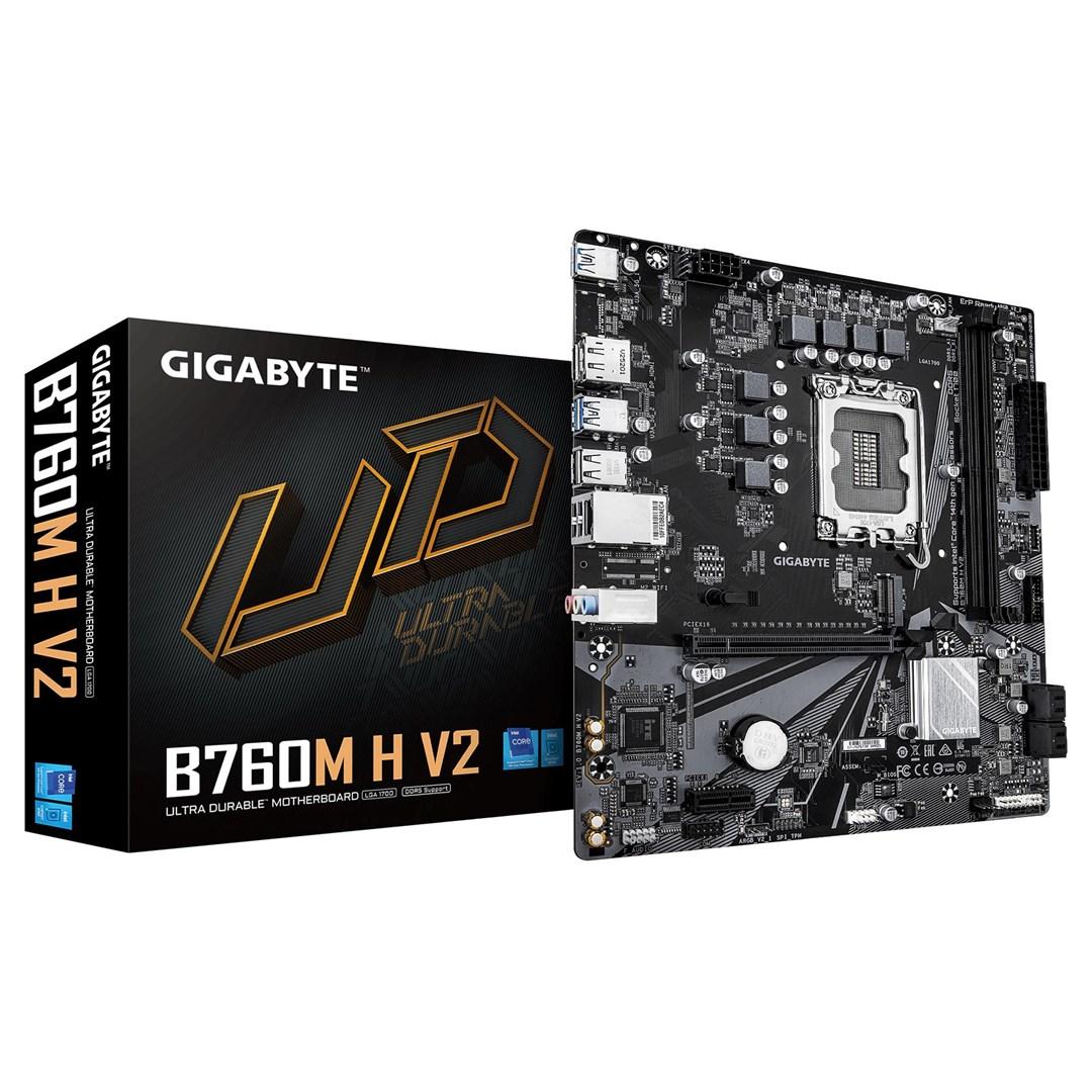 Gigabyte B760M H V2 – mATX bundkort til Intel LGA1700, DDR5 billede
