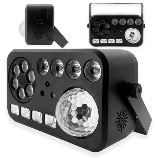 Light4Me Party V – LED lyseffekt RGBW-UV billede