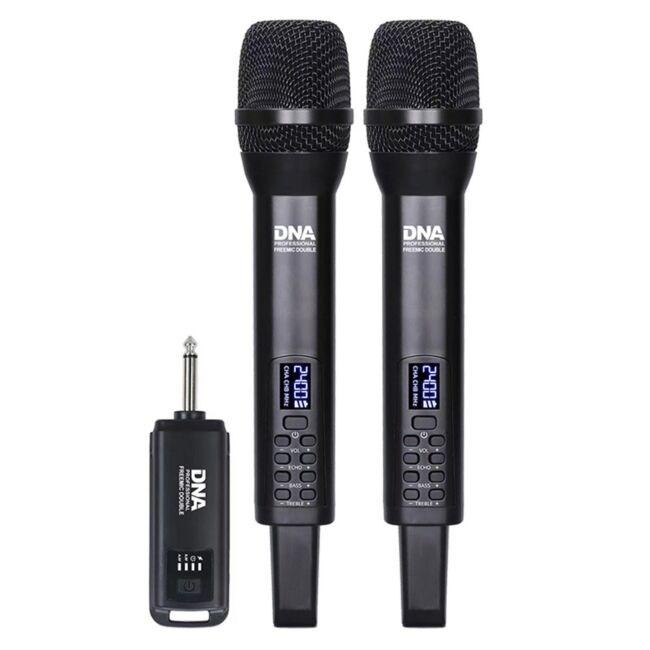 DNA Professional Freemic Double – trådløst mikrofonsæt (2 håndholdte) billede