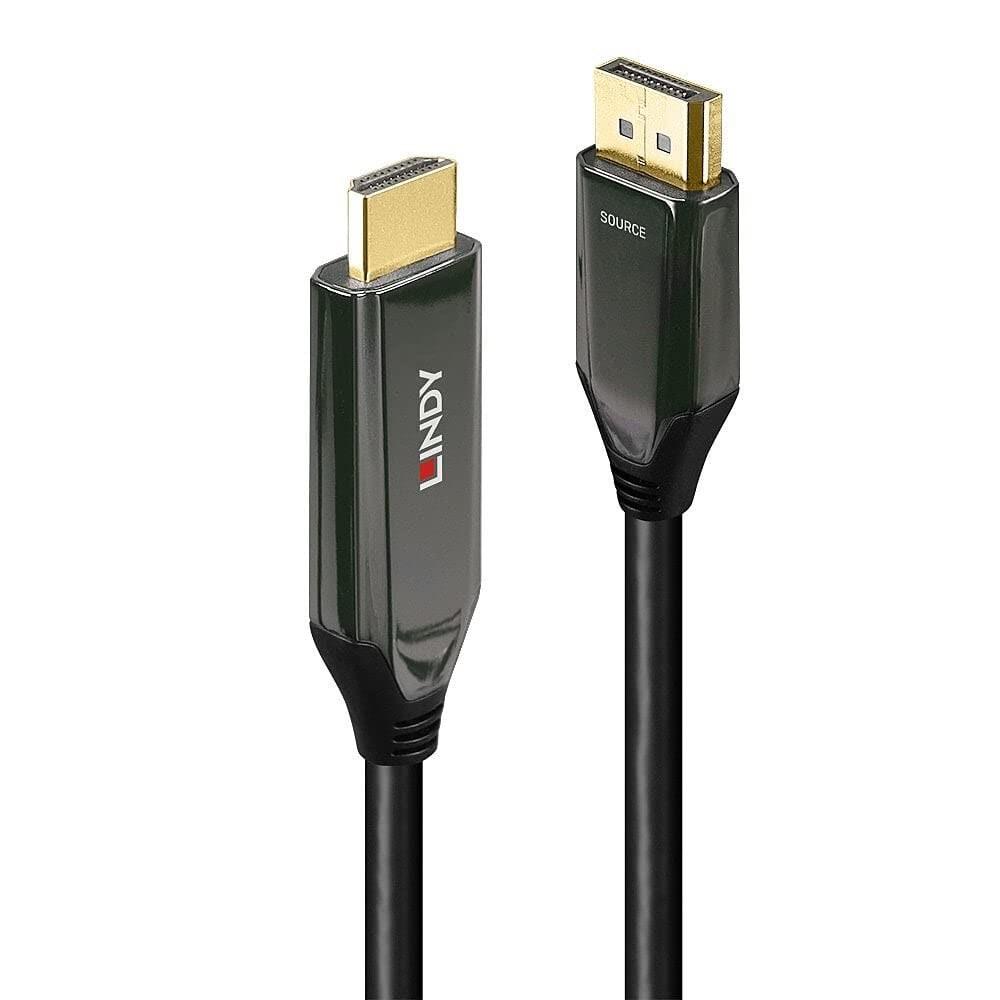 LINDY 1 m Aktiv DisplayPort 1.4 til HDMI-kabel – 8K60 billede