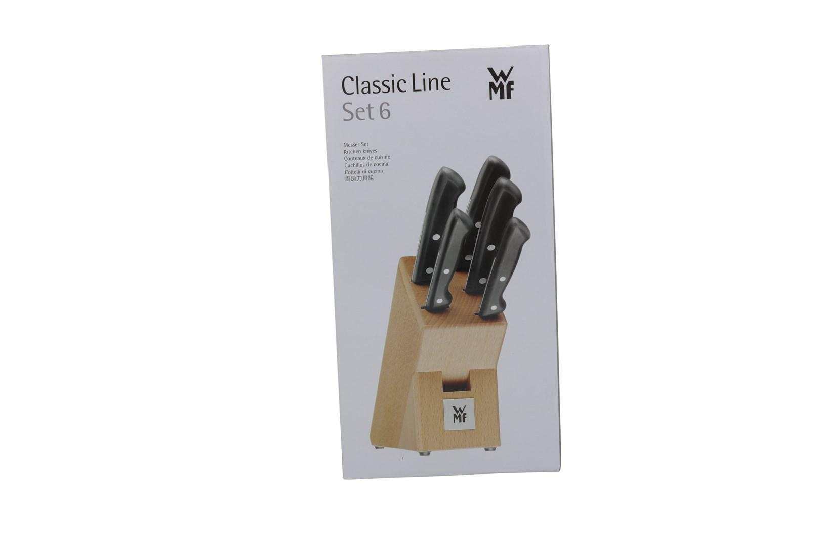 WMF Classic Line knivblok - sæt med 6 dele billede
