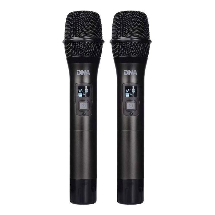 DNA Professional FU Dual Vocal – trådløst mikrofonsæt (2 håndmikrofoner, UHF) billede