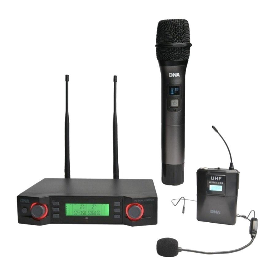 DNA Professional VM Dual Vocal Head Set – trådløst mikrofonsæt billede