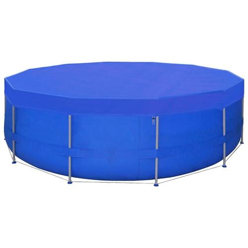 Poolovertræk 2 stk. 460 cm 90 g/m² PE rundt
