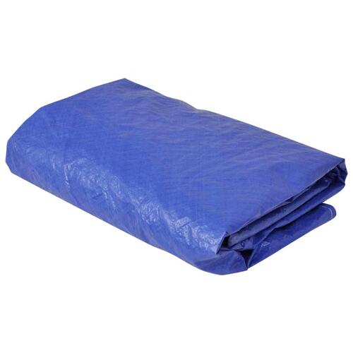 Poolovertræk 2 stk. 460 cm 90 g/m² PE rundt