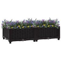 Højbed 80x40x23 cm polypropylen