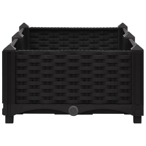 Højbed 80x40x23 cm polypropylen