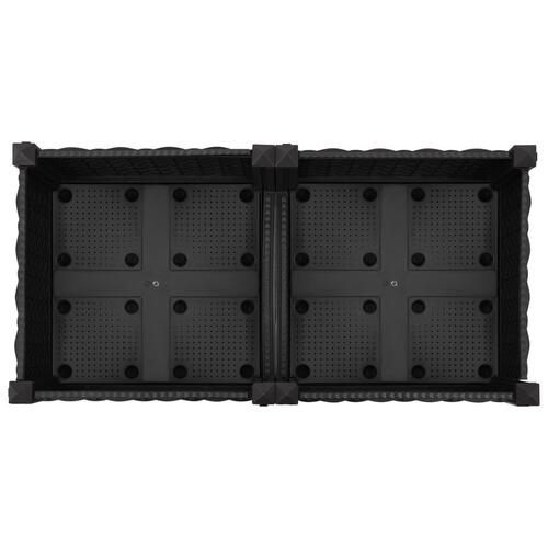 Højbed 80x40x23 cm polypropylen