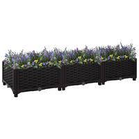 Højbed 120x40x23 cm polypropylen