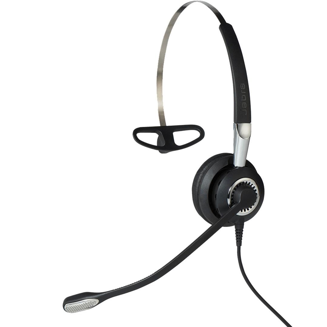 Jabra BIZ 2400 II QD Mono NC 3-in-1 Wideband Kablet Høretelefoner Sort
