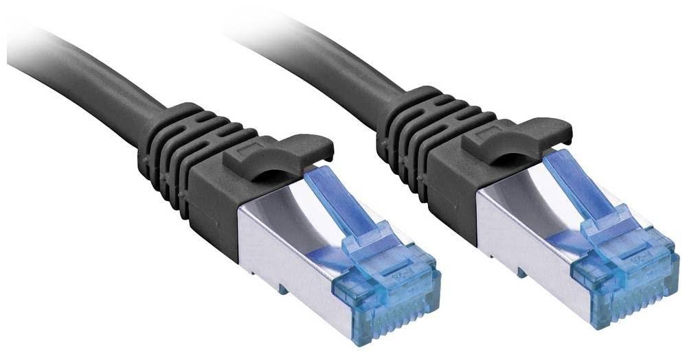 LINDY Cat6A S/FTP netværkskabel 30 m - sort