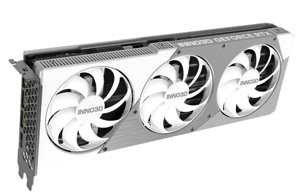 INNO3D GeForce RTX 5070 Ti X3 OC White - 16 GB GDDR7 grafikkort
