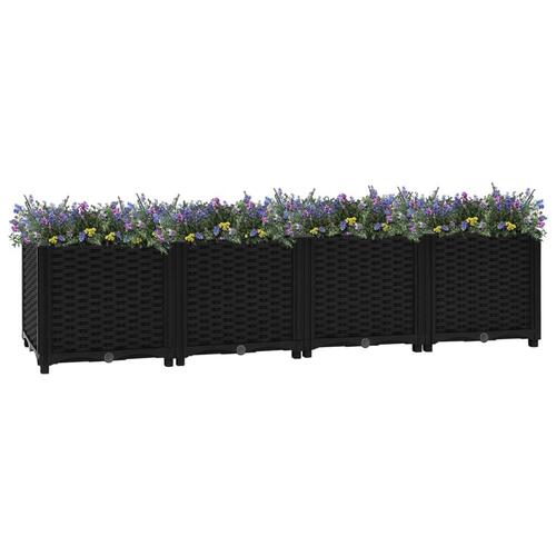 Højbed 160x40x38 cm polypropylen