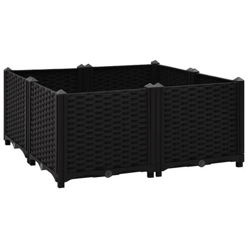 Højbed 80x80x38 cm polypropylen