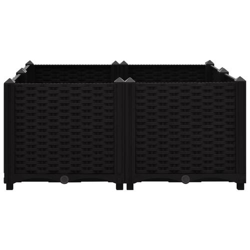 Højbed 80x80x38 cm polypropylen