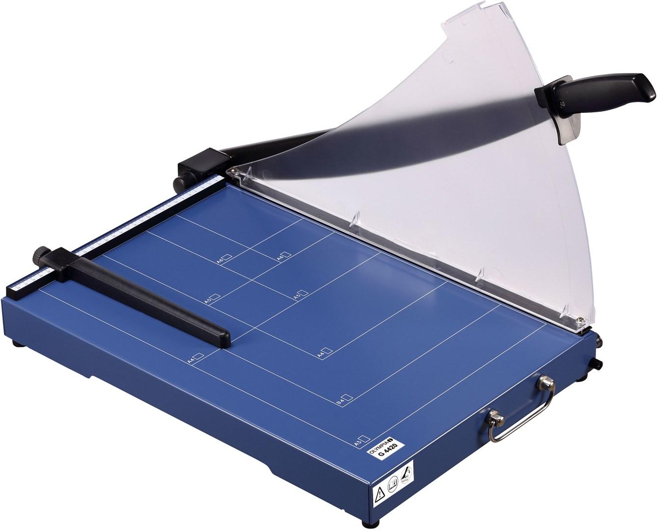 OLYMPIA G 4420 papirkutter A3 - skærelængde 33 cm, kapacitet 20 ark billede