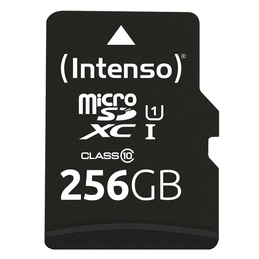 Intenso microSDXC UHS-I Premium 256 GB - Class 10 hukommelseskort