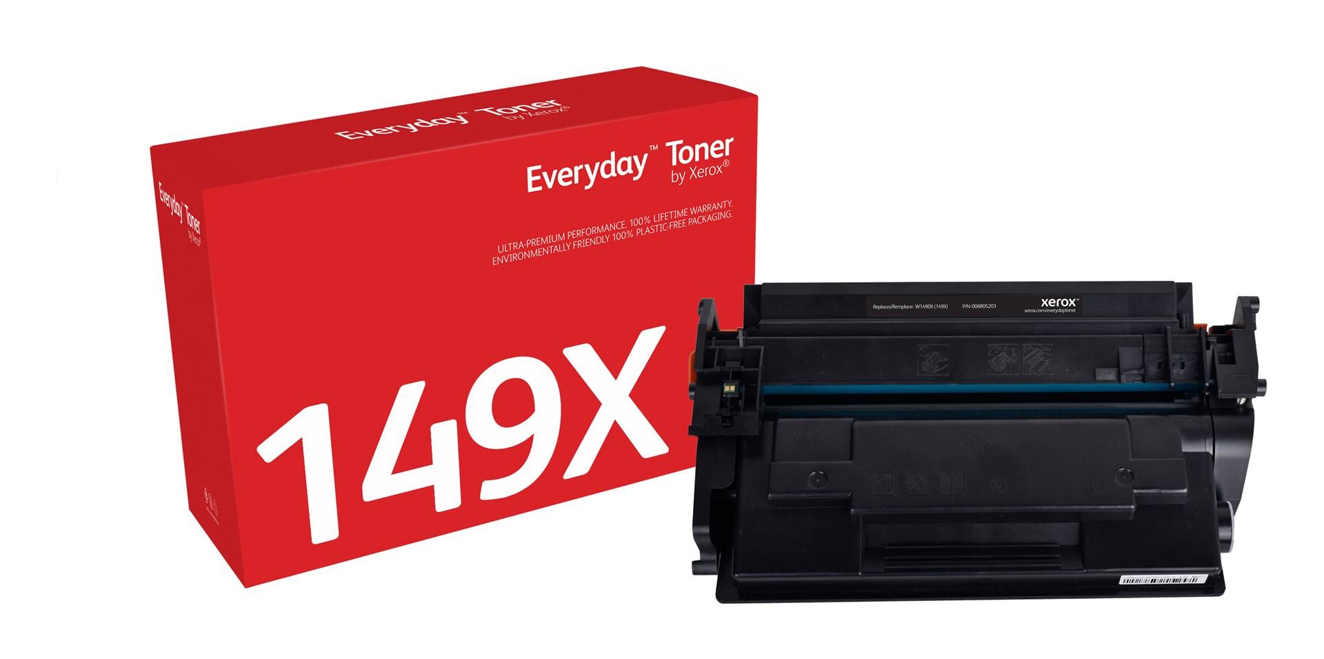 Xerox Everyday sort toner - kompatibel med HP 149X (W1490X), høj kapacitet