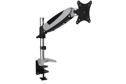 DIGITUS DA-90351 gasfjeder skærmarm 15"–27" – bordklemme, max 8 kg billede