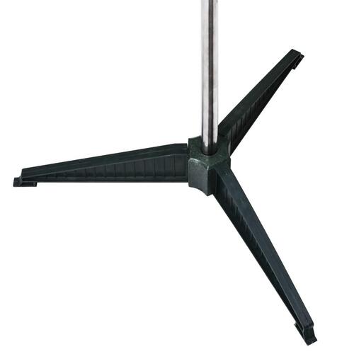 Kunstigt juletræ med pop-op-funktion og LED-lys 210 cm grøn