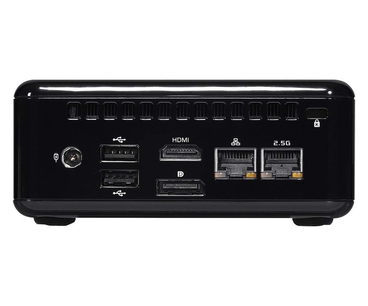 ASRock 4x4 BOX-5600U mini barebone PC - 0,6 l, sort, 2,3 GHz billede