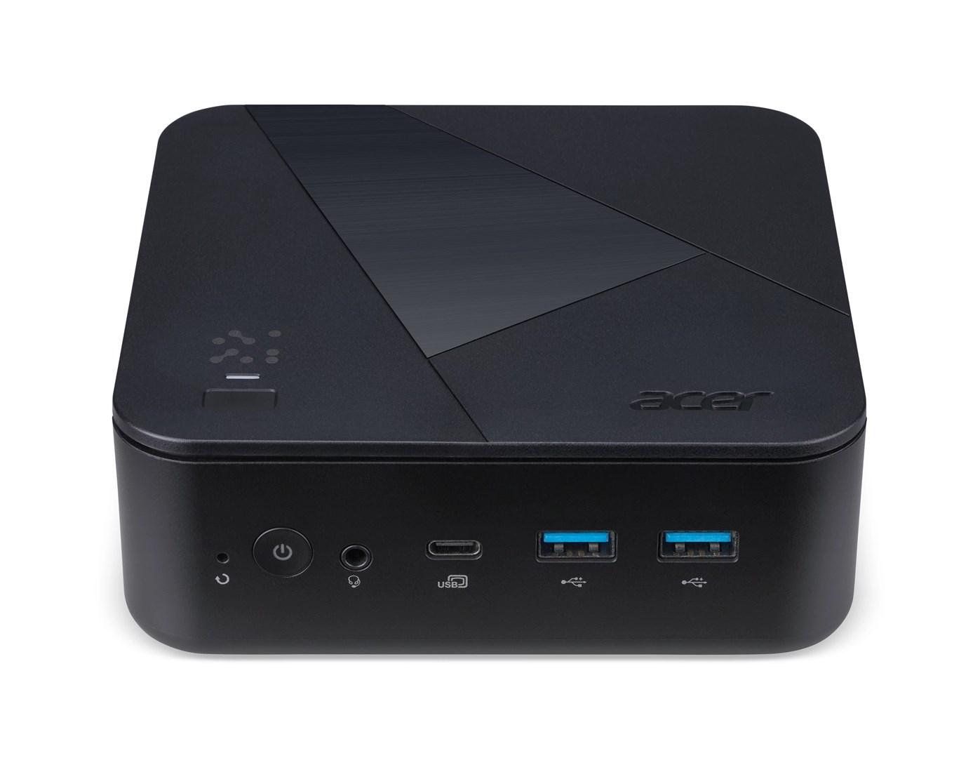 Acer Revo Box RB102-LNL Copilot+ mini‑PC - Intel Core Ultra 5 226V, 16 GB, 512 GB SSD, Windows 11 Pro - Sort billede