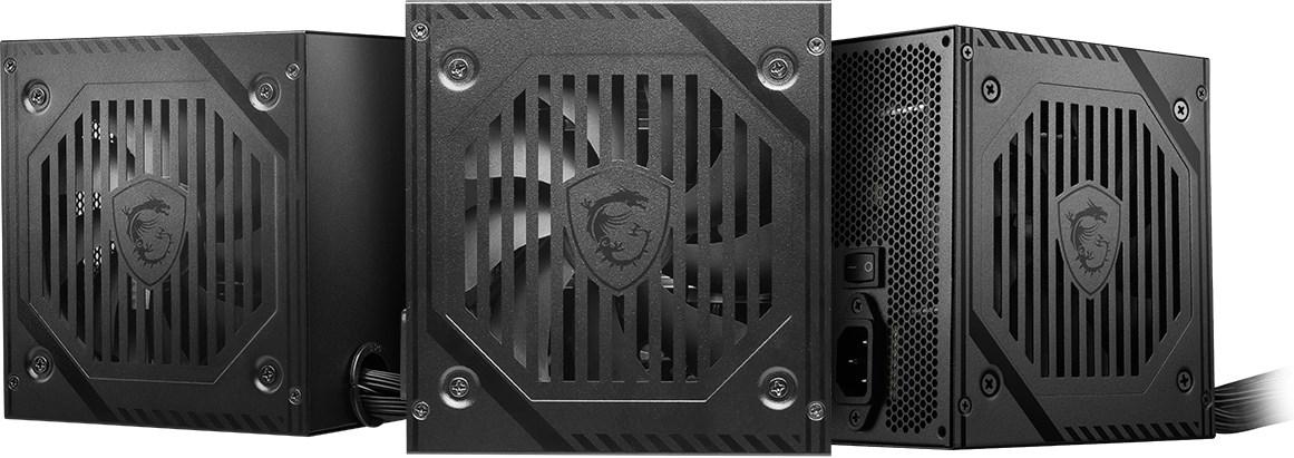 MSI MAG A550BNL - ATX strømforsyning 550 W, 80 Plus Bronze, sort