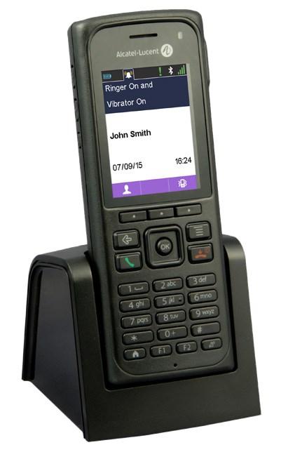 Alcatel-Lucent Enterprise 8262 DECT-telefon – Sort billede