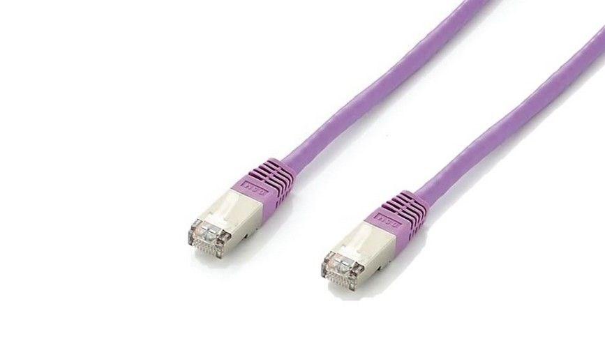 EQUIP Cat6a S/FTP netværkskabel 20 m – Lilla, LSZH billede