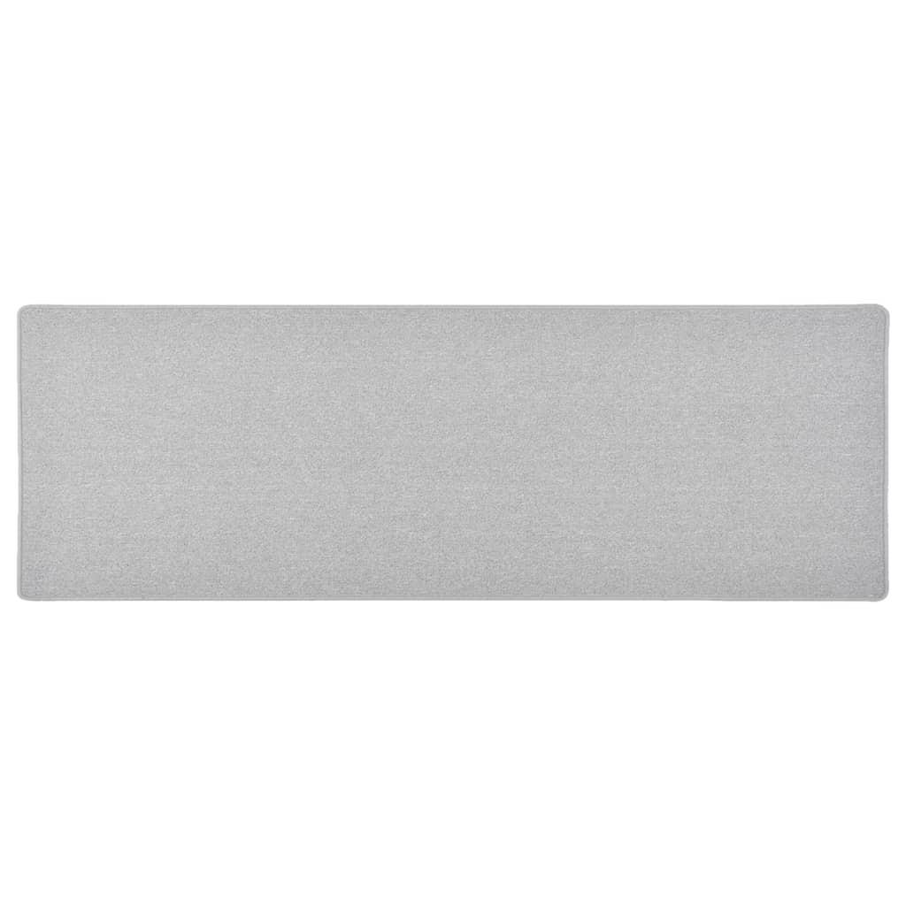 Tæppeløber 50x150 cm lysegrå billede