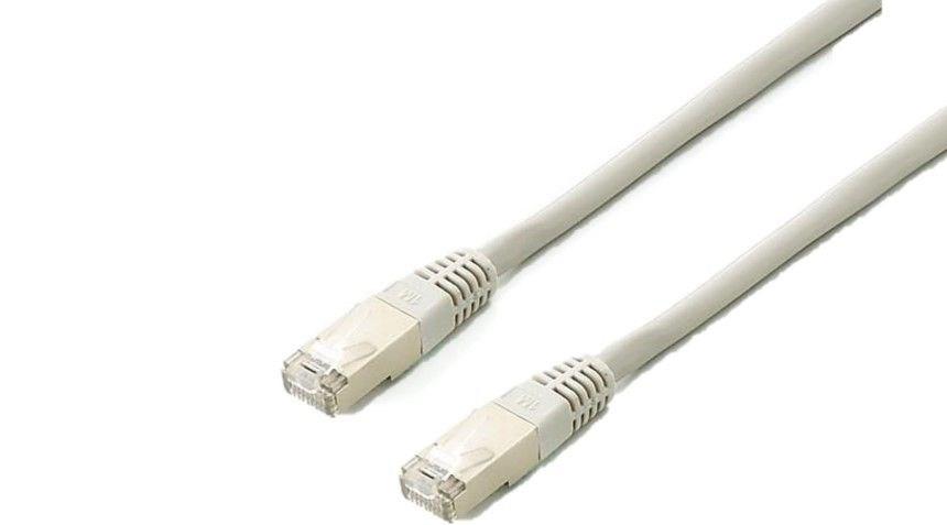 EQUIP Cat6a S/FTP netværkskabel 20 m – hvid billede