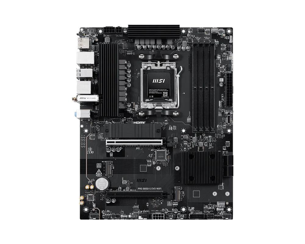 MSI PRO B850-S EVO WIFI - AMD B850 Socket AM5 ATX bundkort