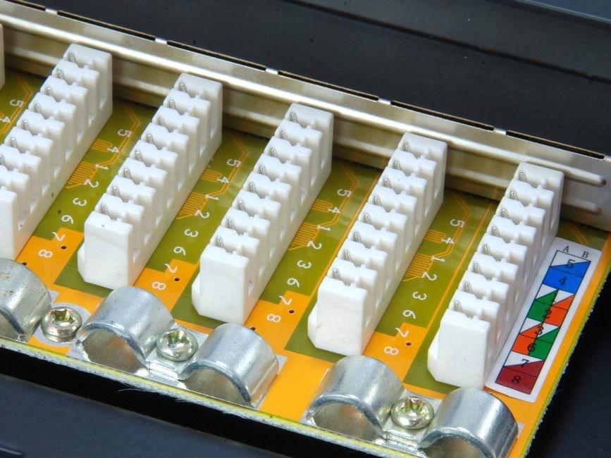 Equip 16-port Cat6 skærmet patchpanel - sort, 1U billede